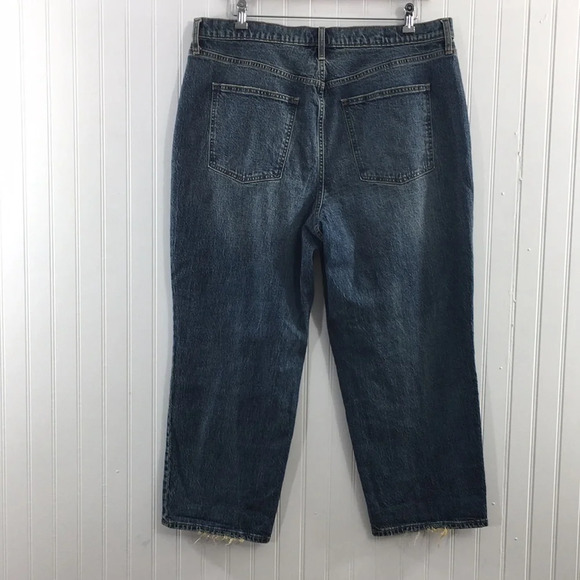 Universal Thread Vintage Straight Jeans Womens 18/34R Medium‎ Wash Cotton Denim - Picture 3 of 12